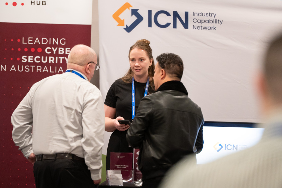 Conference audience and keynote session